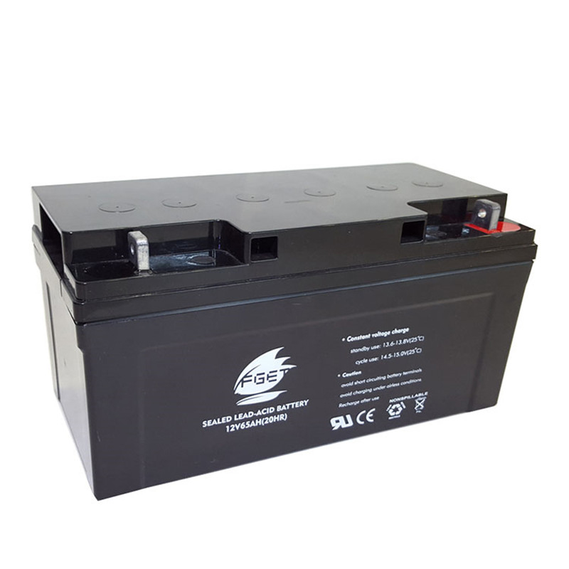 Batería de almacenamiento de ácido de plomo AGM de 12V 70AH para sistema de respaldo