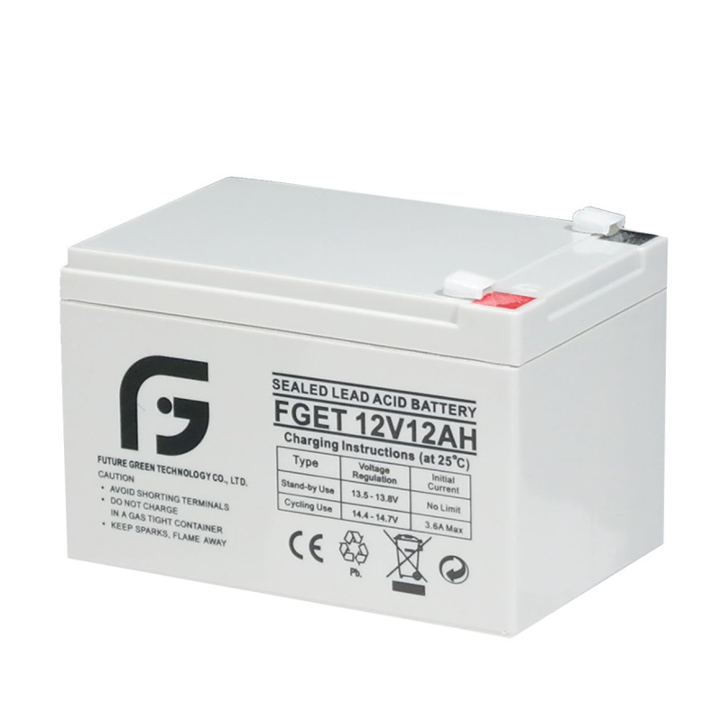 Batería de plomo ácido recargable 12V12ah para sistema UPS