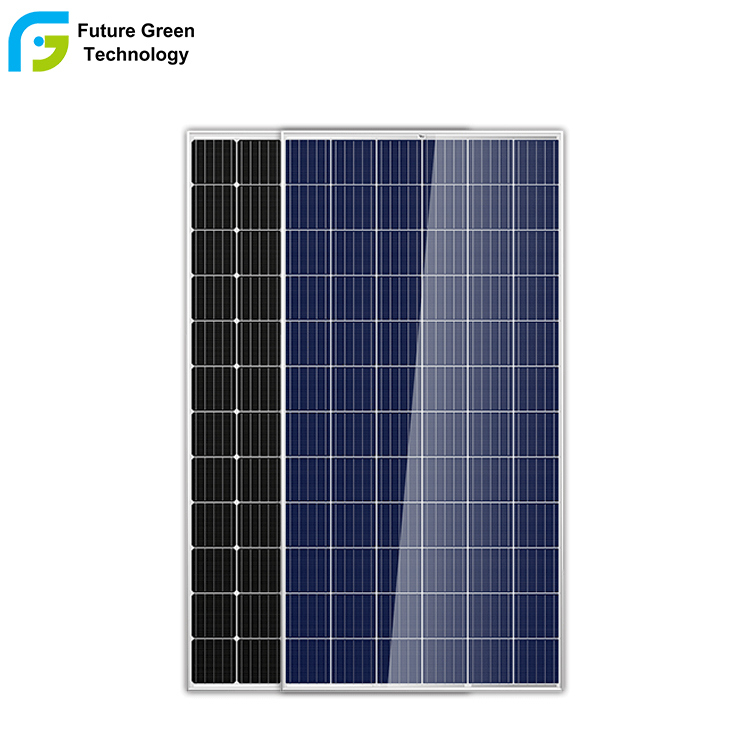 Panel solar fotovoltaico polivinílico de energía solar de alta eficiencia de 340W