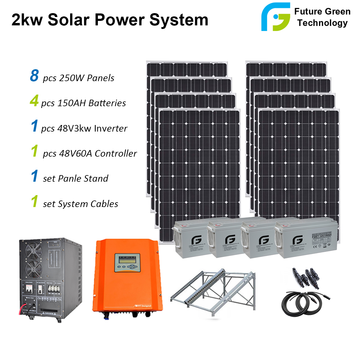 2kw off Grid PV Power