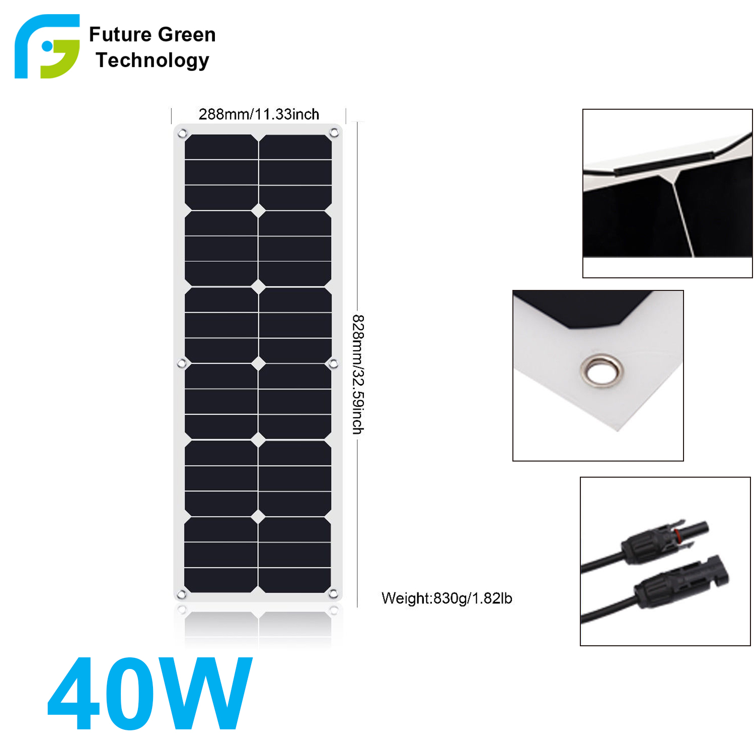 Flexible Solar Panels 40W