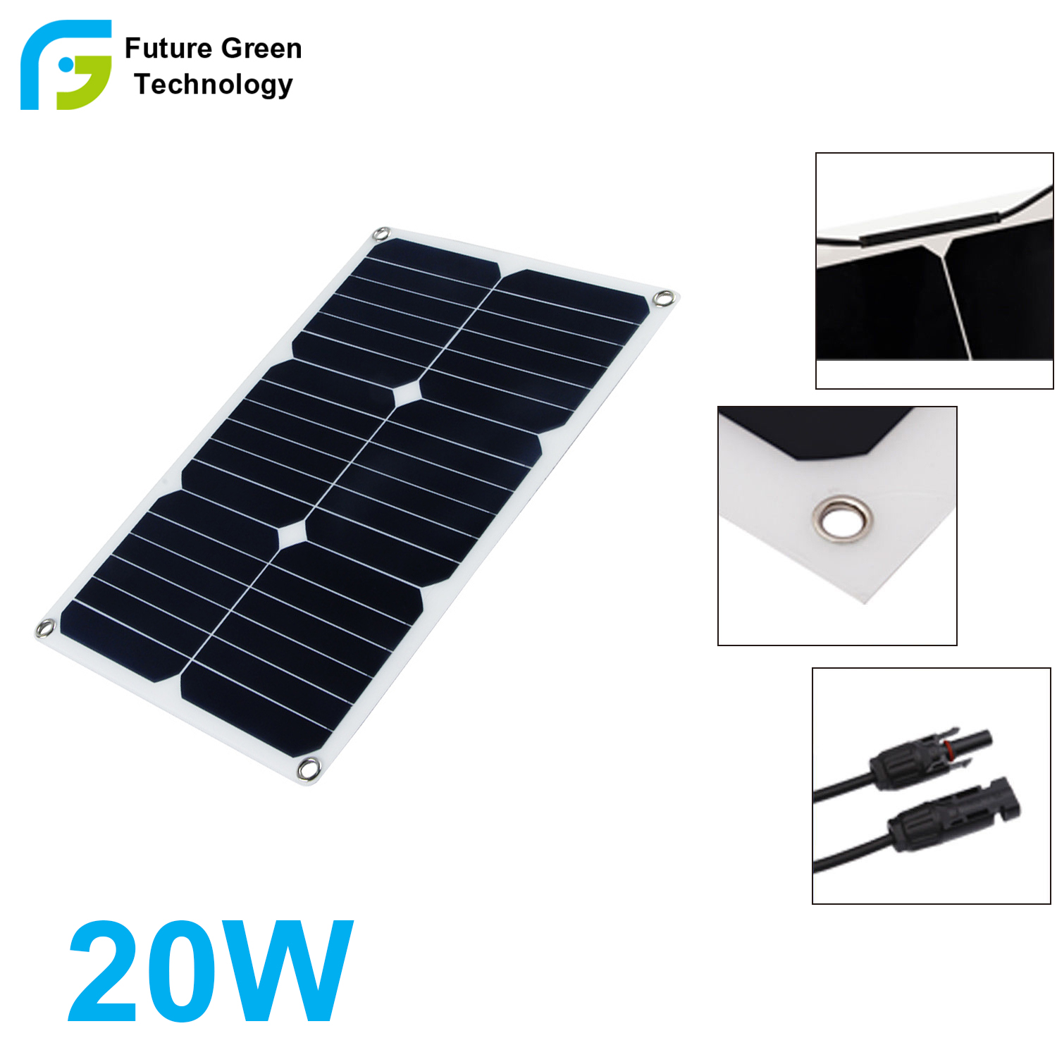 25W Flexible Solar Panels