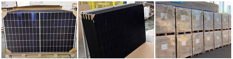 Full Pine-Sol All Black Frame 500watt 500 550W 600W 600 700 W 1000W Solar Monocrystalline Photovoltaic Panels