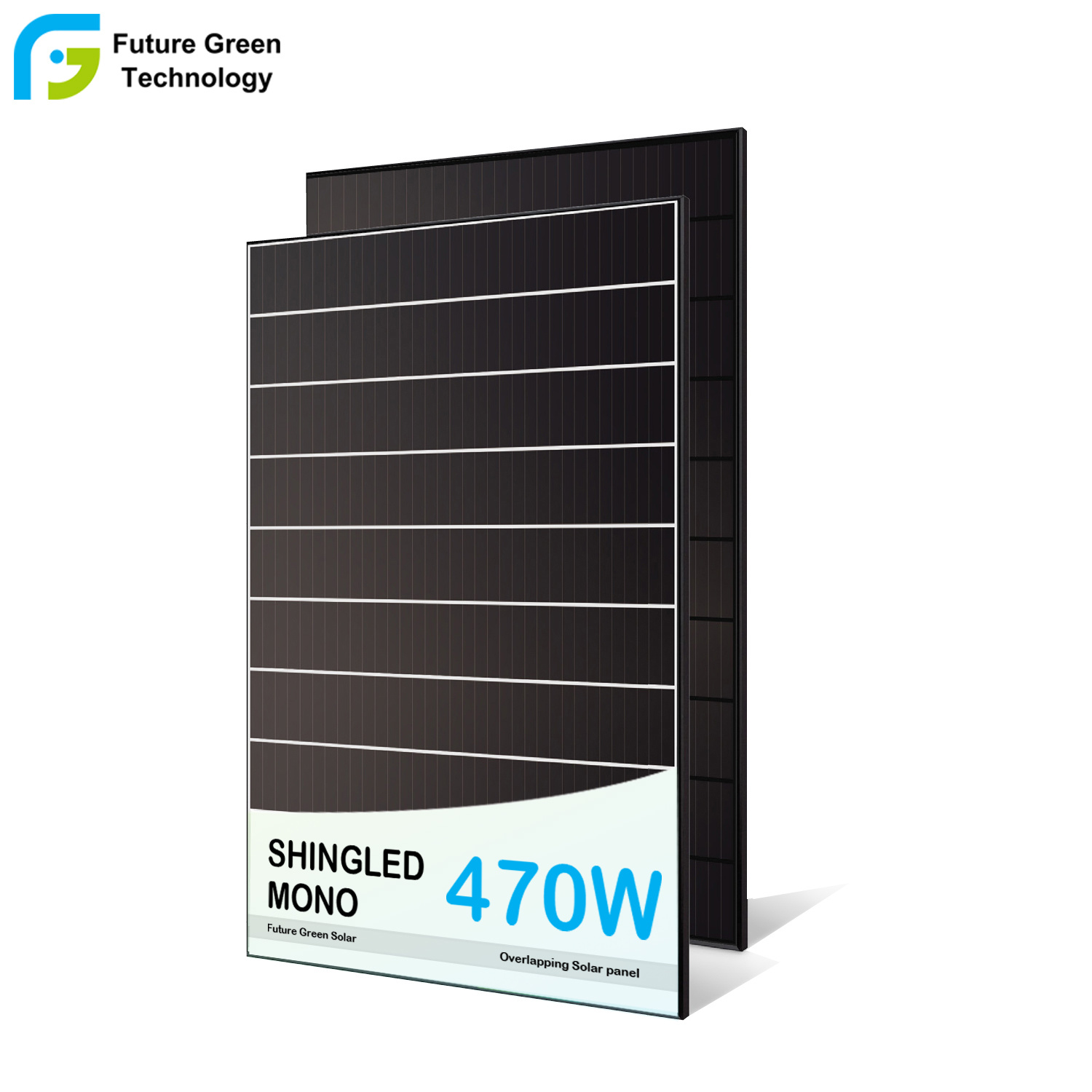 El OEM de alta calidad de FGET acepta el panel solar mono 470W superpuesto de la central eléctrica con buen precio