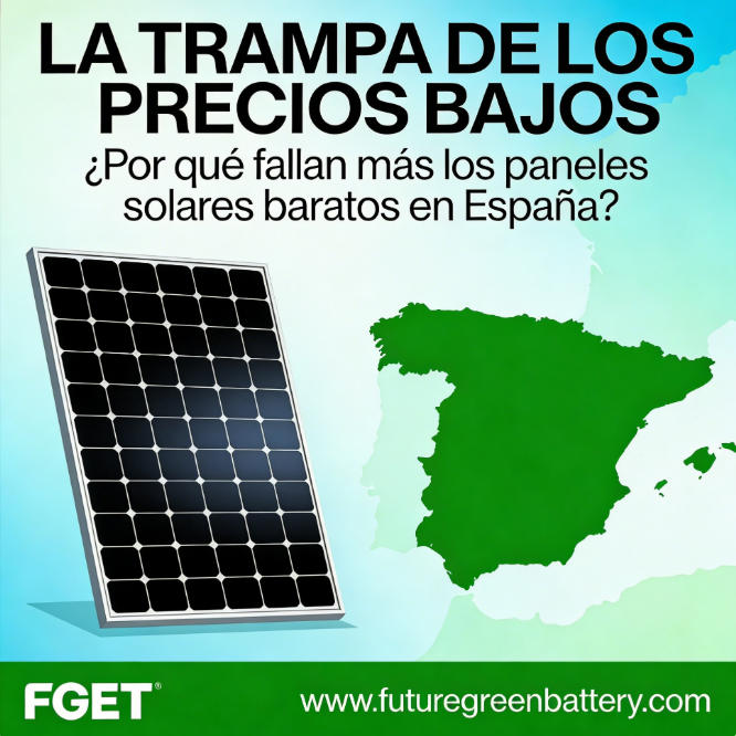 La trampa de los precios bajos: ¿por qué fallan más fácilmente los paneles solares baratos en España?